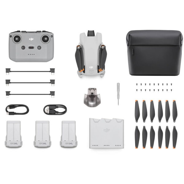 DJI Mini 3 Fly More Combo pruža mogućnost pravite sadržaj za društvene mreže. Ima poboljšanu otpornost na vetar i trajanje baterije do 38 minuta.