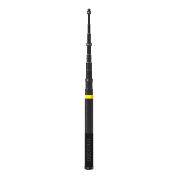 Insta360 Selfie Stick Extended je unapređeni štap koji se izvlači na 3 metra. Težak samo 360 grama. Dužine od 36cm do 3m. Za snimke kao iz drona.