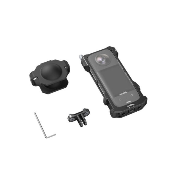 Insta360 X3 Utility frame je napravljen u saradnji sa kompanijom SmallRig - Kompanija koja proizvodi rigove za sve vrste kamera od filmskih do akcionih.