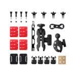 Insta360 Motorcycle Bundle je set nosača za X3, ONE RS, ONE X2, ONE X, ONE za motocikl.