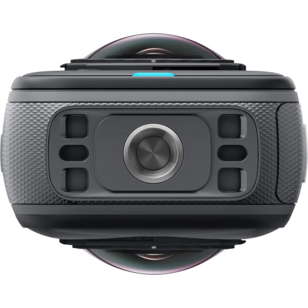 Donji deo DJI Osmo 360 kamere sa priključcima i postoljem