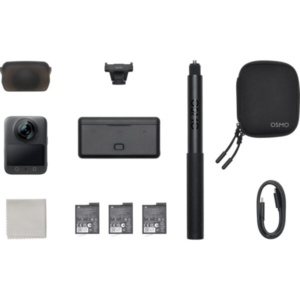 Komplet dodatne opreme za DJI Osmo 360 – nosači, adapteri, torbica